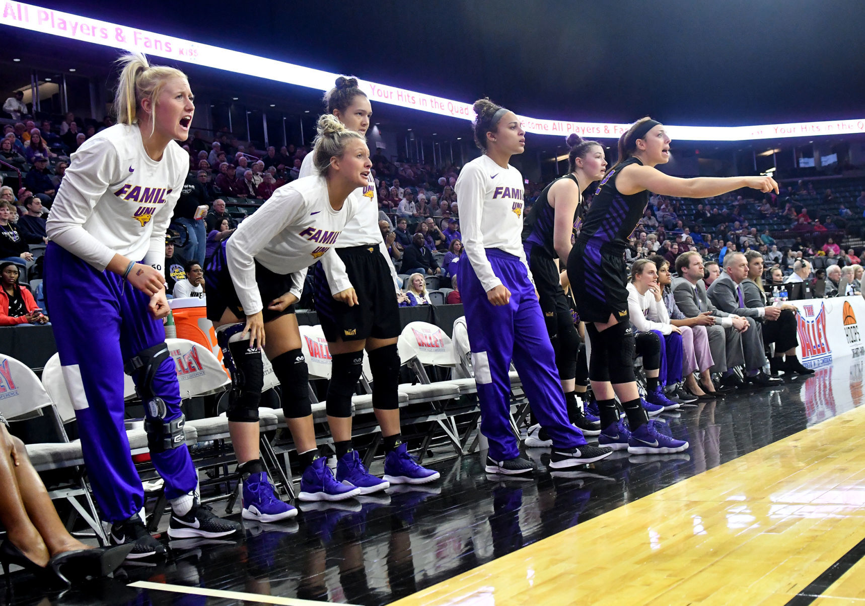 Missouri State vs UNI at the 2019 Missouri Valley Conference Women's Basketball Tournament